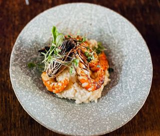  Risotto Squid & Shrimp