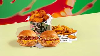 2 Burgers + 6 Bombs + Patatas