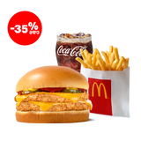 ორმაგი ჩიქენ ჩიზბურგერის მაკმენიუ