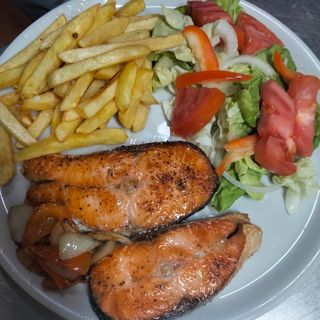 Salmón A La Plancha