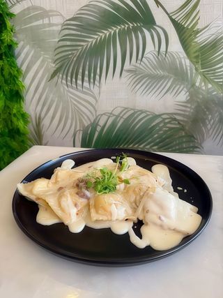 Ravioli de carbonara