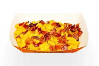 Mac & Cheese cu Bacon Crocant