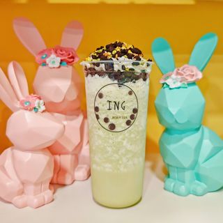 Smoothie alla Matcha con Oreo 奥利奥抹茶冰