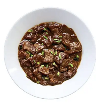 Ternera con salsa BBQ