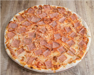 Pizza Jamón y queso