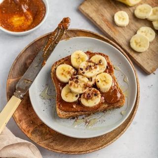 Crema De Cacahuete Y Banana