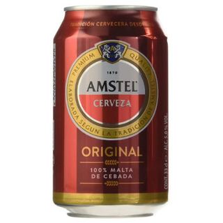 Cerveza Amstel lata (330ml.)