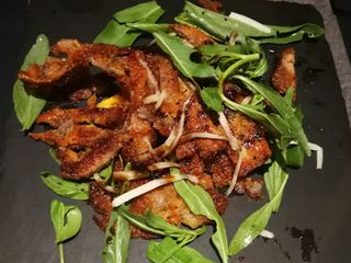 Straccetti di suino croccanti