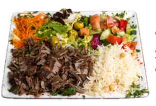 Döner Kebab en Plato