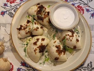 Вареники с капустой