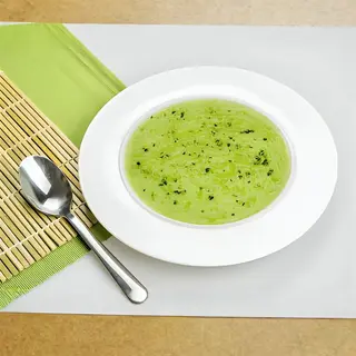 Supă cremă de spanac, raw, fără gluten