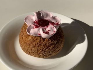 Шу з малиною