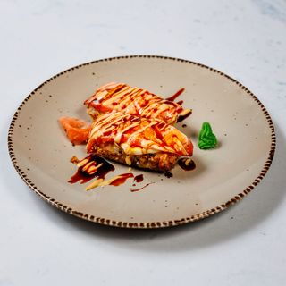 Sushi losos teriyaki