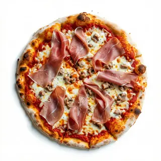 Pizza rossa vulcano