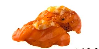 120. Salmón Flameado 、queso Y Sésamo