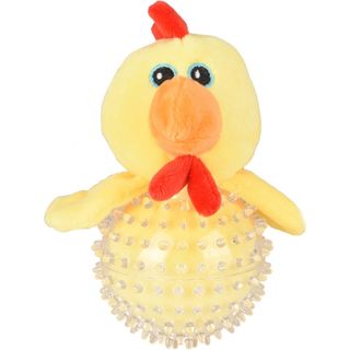 FLAMINGO Igračka za pse Wilco, pile, žuto, 15x17,3cm (KOD FLA519504)