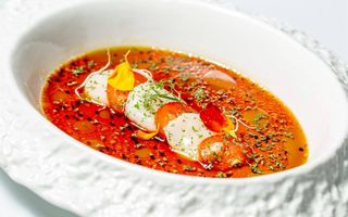 Carpaccio cappesante caprese