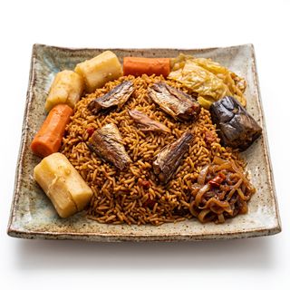Arroz Con Pescado Seco Tiebou Ndiebé