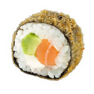 Futo Maki De Salmón Tempurizado (10 Uds.)