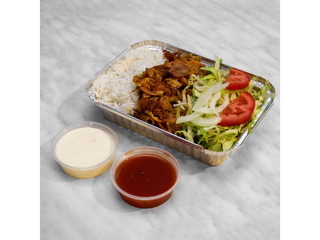 Plato de arroz con patatas