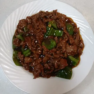 Beef With Green Pepper