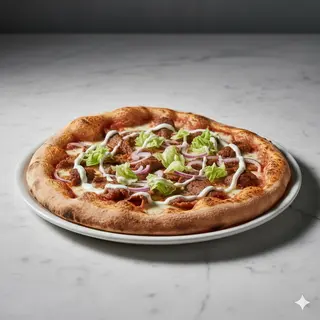 Pizza kebab completa