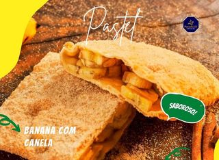 Pastel de Banana com Canela