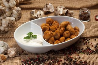 Rapane pane cu sos la alegere (200 gr)