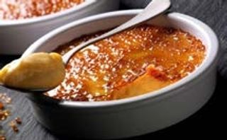 Crema catalana in coccio