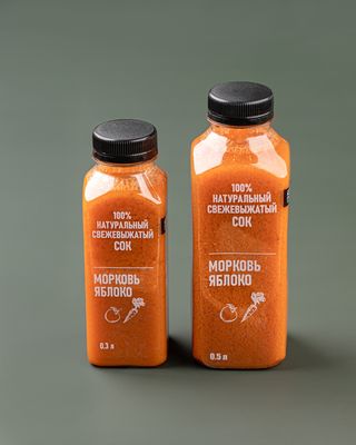 Фреш "Морковь-яблоко" (0,3 л.)