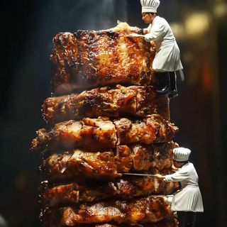 New! Carska z karkówką Mega 250 gr. mięsa