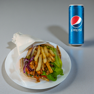 Veliki gyros + Pepsi 0.33l
