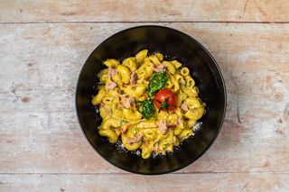 Curry tuna pasta
