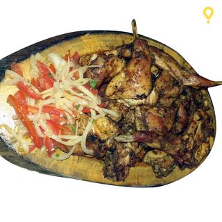 Lapin Entier + Attiéké