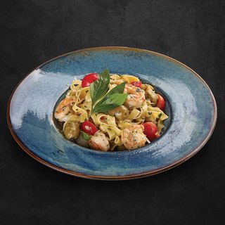 Paste cu creveti si olive