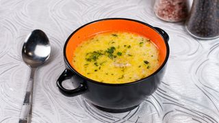 Ciorba a la grec de pui