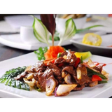 Ternera Con Jengibre Y Cebolleta