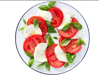 Ensalada De Tomate Y Mozzarella