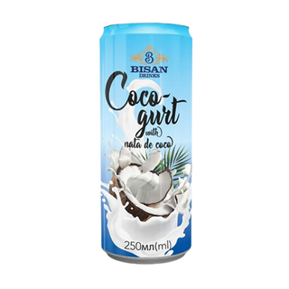 Напій Bisan Cocogurt Original ж/б0,25л