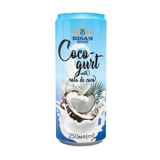 Напій Bisan Cocogurt Original ж/б0,25л
