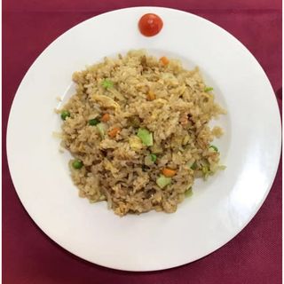 19. Arroz frito con verduras