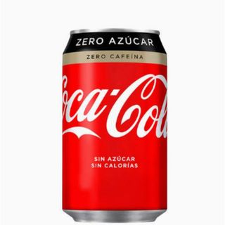 Coca-Cola Zero Azúcar Zero Cafeína lata 330ml.