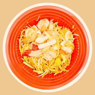 Spaghetti con frutta di mare