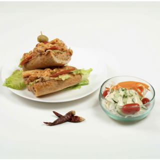  Sandwich Thon Hrour   Avec salade de crudités