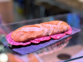 Bocata de salchichón de bellota ibérica