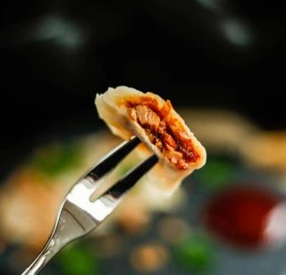 pierogi z żeberkami w piwie miodowym