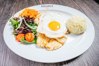 Bife de Frango c/Ovo