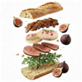  Sandwich Foie Gras   