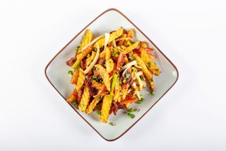 Фри с мясом  