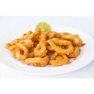 Media Ración De Calamar Romana